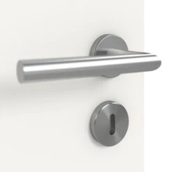 HÖRMANN Doppelflügeltür Pure 2 Weißlack DesignLine Mit Lichtausschnitt Quer Mit Bündiger Lisene Plain 80-7 Mit Zarge -Türen Verkauf 3.1 fluegeltueren pure cross 2 plain 80 7 ral9016 192441 detail oberflaeche