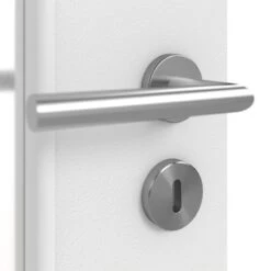 HÖRMANN Innentür Bütte Weiß Duradecor ProLine Mit Lichtausschnitt LA 24 Schlossseitig -Türen Verkauf 3.1 innentueren baseline duradecor glatt la 24 s buette weiss 211763 detail oberflaeche