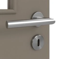 HÖRMANN Innentür Taupe RAL 7048 Mattlack ProLine Mit Lichtausschnitt LA 12 -Türen Verkauf 3.1 innentueren baseline la 12 ral7048 matt 224923 detail oberflaeche