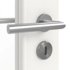 HÖRMANN Innentür Verkehrsweiß RAL 9016 Mattlack ProLine Mit Lichtausschnitt LA 27 -Türen Verkauf 3.1 innentueren baseline la 27 ral9016 224960 detail oberflaeche