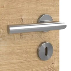 HÖRMANN Innentür Wildeiche Quer Duradecor ProLine Mit Lichtausschnitt LA 6 Raute -Türen Verkauf 3.1 innentueren baseline la 6 cross wildeiche 214777 detail oberflaeche