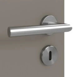 HÖRMANN Innentür Taupe RAL 7048 Lack ProLine Mit Lichtausschnitt LA-6 Raute -Türen Verkauf 3.1 innentueren baseline la 6 ral7048 225568 detail oberflaeche