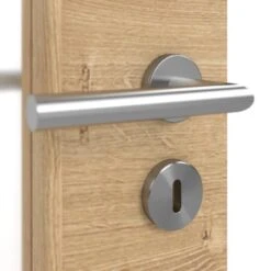 HÖRMANN Innentür Wildeiche Quer Duradecor ProLine Mit Lichtausschnitt LA 7 -Türen Verkauf 3.1 innentueren baseline la 7 cross wildeiche 214852 detail oberflaeche