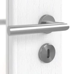 HÖRMANN Innentür Esche Weiß Duradecor ProLine Mit Lichtausschnitt LA 7 -Türen Verkauf 3.1 innentueren baseline la 7 esche weiss 214855 detail oberflaeche