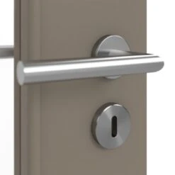 HÖRMANN Innentür Taupe RAL 7048 Mattlack ProLine Mit Lichtausschnitt LA 7 -Türen Verkauf 3.1 innentueren baseline la 7 ral7048 matt 224905 detail oberflaeche