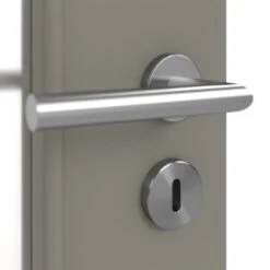 HÖRMANN Innentür Staubgrau RAL 7037 Duradecor ProLine Mit Lichtausschnitt LA 8 -Türen Verkauf 3.1 innentueren baseline la 8 ral7037 214942 detail oberflaeche