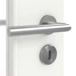 HÖRMANN Innentür Verkehrsweiß RAL 9016 Duradecor ProLine Mit Lichtausschnitt LA 8 -Türen Verkauf 3.1 innentueren baseline la 8 ral9016 214943 detail oberflaeche