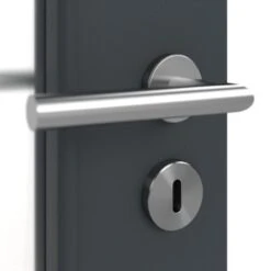 HÖRMANN Innentür Ultramatt Anthrazit Duradecor Proline Concepto Mit Lichtausschnitt LA 11 -Türen Verkauf 3.1 innentueren concepto la 11 ultramatt anthrazit 187543 detail oberflaeche