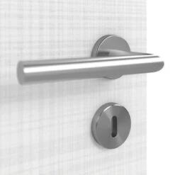 HÖRMANN Innentür Leinen Weiß Duradecor Proline Concepto Mit Lichtausschnitt LA 24 -Türen Verkauf 3.1 innentueren concepto la 24 leinen weiss 187612 detail oberflaeche