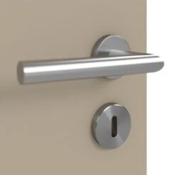 HÖRMANN Innentür Ultramatt Taupe Duradecor Proline Concepto Mit Lichtausschnitt LA 24 -Türen Verkauf 3.1 innentueren concepto la 24 ultramatt taupe 187547 detail oberflaeche 1