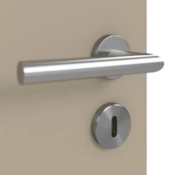 HÖRMANN Innentür Ultramatt Taupe Duradecor Proline Concepto Mit Lichtausschnitt LA 4 -Türen Verkauf 3.1 innentueren concepto la 4 ultramatt taupe 187549 detail oberflaeche 1