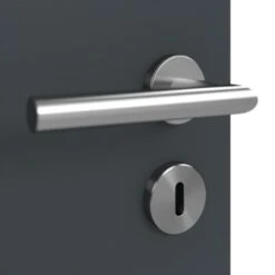 HÖRMANN Innentür Ultramatt Anthrazit Duradecor Proline Concepto Mit Lichtausschnitt LA 6 -Türen Verkauf 3.1 innentueren concepto la 6 ultramatt anthrazit 187538 detail oberflaeche