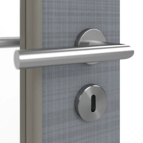 HÖRMANN Innentür Leinen Staubgrau Duradecor Proline Concepto Mit Lichtausschnitt LA 7 6 HÖRMANN Innentür Leinen Staubgrau Duradecor Proline Concepto Mit Lichtausschnitt LA 7 - Image 6