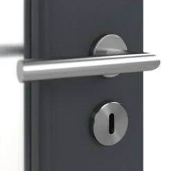 HÖRMANN Innentür Ultramatt Anthrazit Duradecor Proline Concepto Mit Lichtausschnitt LA 7 -Türen Verkauf 3.1 innentueren concepto la 7 ultramatt anthrazit 187539 detail oberflaeche