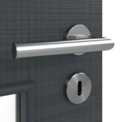 HÖRMANN Innentür Leinen Anthrazit Duradecor Proline Concepto Mit Lichtausschnitt LA 9 -Türen Verkauf 3.1 innentueren concepto la 9 leinen anthrazit 187645 detail oberflaeche