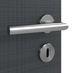 HÖRMANN Innentür Leinen Anthrazit Duradecor Proline Concepto Mit Lichtausschnitt LA Bullauge -Türen Verkauf 3.1 innentueren concepto la bullauge leinen anthrazit 187639 detail oberflaeche