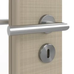 HÖRMANN Innentür Leinen Taupe Duradecor Proline Concepto Mit Lichtausschnitt LA-DIN -Türen Verkauf 3.1 innentueren concepto la din leinen taupe 187650 detail oberflaeche 1