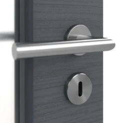 HÖRMANN Innentür Schiefer Anthrazit Duradecor Proline Concepto Mit Lichtausschnitt LA-DIN -Türen Verkauf 3.1 innentueren concepto la din schiefer anthrazit 187585 detail oberflaeche