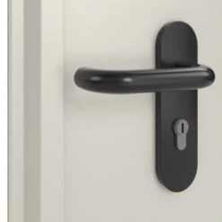 HÖRMANN Innentür-Set Stahl Mehrzwecktür D65-1 OD Mit Lichtausschnitt LA-B3 Inkl. Blockzarge -Türen Verkauf 3.1 innentueren d 65 la b3 ral9002 170050 detail oberflaeche