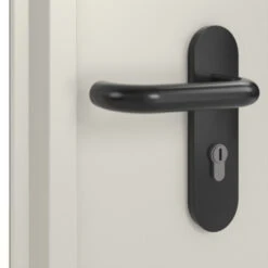 HÖRMANN Innentür-Set Stahl Mehrzwecktür D65-1 OD Mit Lichtausschnitt LA-B3 Inkl. Eckzarge -Türen Verkauf 3.1 innentueren d 65 la b3 ral9002 170051 detail oberflaeche