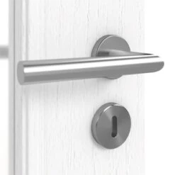 HÖRMANN Innentür Georgia 1 Esche Weiß Duradecor ClassicLine Mit Lichtausschnitt LA -Türen Verkauf 3.1 innentueren georgia 01 la esche weiss 189866 detail oberflaeche