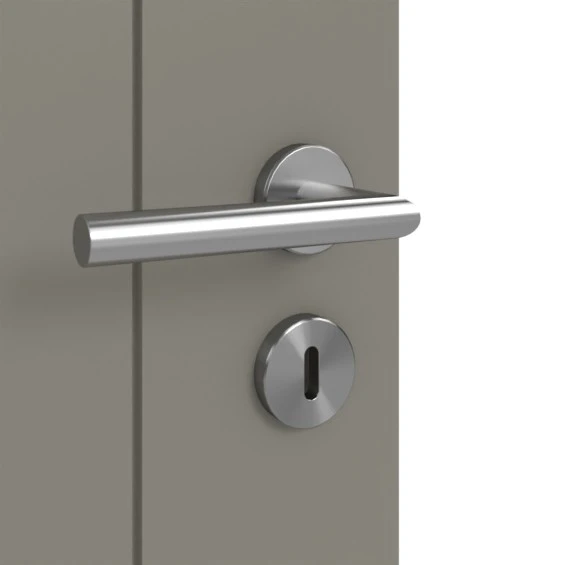 HÖRMANN Innentür Groove 13 Staubgrau RAL 7037 Lack DesignLine Mit Lichtausschnitt LA 24 Mittig 6 HÖRMANN Innentür Groove 13 Staubgrau RAL 7037 Lack DesignLine Mit Lichtausschnitt LA 24 Mittig - Image 6