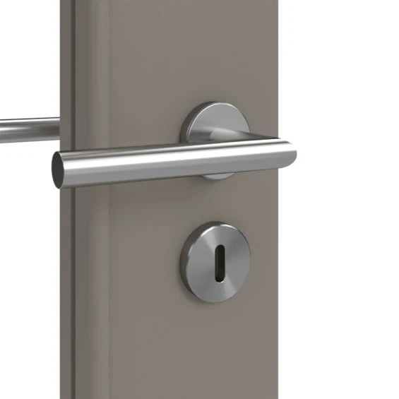 HÖRMANN Innentür Groove 23 Taupe RAL 7048 Lack DesignLine Mit Lichtausschnitt LA 8 2 HÖRMANN Innentür Groove 23 Taupe RAL 7048 Lack DesignLine Mit Lichtausschnitt LA 8 - Image 2