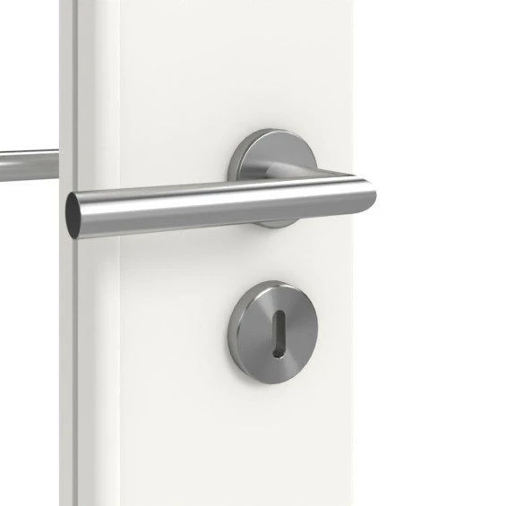 HÖRMANN Innentür Groove 29 Weißlack DesignLine Mit Lichtausschnitt LA 24 Schlossseitig 2 HÖRMANN Innentür Groove 29 Weißlack DesignLine Mit Lichtausschnitt LA 24 Schlossseitig - Image 2