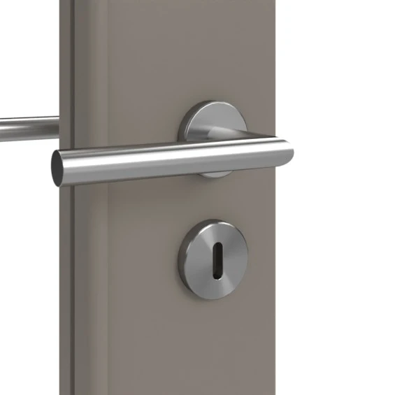 HÖRMANN Innentür Groove 29 Taupe RAL 7048 Lack DesignLine Mit Lichtausschnitt LA 8 2 HÖRMANN Innentür Groove 29 Taupe RAL 7048 Lack DesignLine Mit Lichtausschnitt LA 8 - Image 2