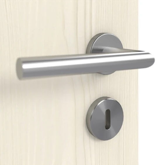 HÖRMANN Doppelflügeltür Gebürstete Pinie Duradecor ProLine Mit Lichtausschnitt LA 5 Mit Zarge - Image 4