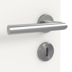 HÖRMANN Innentür Verkehrsweiß RAL 9016 Duradecor ProLine Mit Lichtausschnitt LA 5 -Türen Verkauf 3.1 innentueren baseline duradecor glatt la 5 ral9016 160036 detail oberflaeche 1