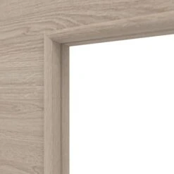 HÖRMANN Doppelflügeltür Graueiche Quer Duradecor ProLine Mit Lichtausschnitt LA 24 Schlossseitig Mit Zarge -Türen Verkauf 3.2 fluegeltueren baseline duradecor struktur la 24 s cross graueiche 211794 detail la