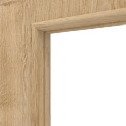 HÖRMANN Doppelflügeltür Wildeiche Duradecor ProLine Mit Lichtausschnitt LA 24 Schlossseitig Mit Zarge -Türen Verkauf 3.2 fluegeltueren baseline duradecor struktur la 24 s wildeiche 211808 detail la