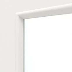 HÖRMANN Doppelflügeltür Carolina 1 Weißlack ClassicLine Mit Lichtausschnitt LA Sprosse 2/3 Mit Zarge -Türen Verkauf 3.2 fluegeltueren carolina 01 la sprosse 2 3 ral9016 192449 detail la