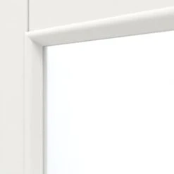 HÖRMANN Doppelflügeltür Carolina 5 Weißlack ClassicLine Mit Lichtausschnitt LA 2 Mit Zarge -Türen Verkauf 3.2 fluegeltueren carolina 05 la 2 ral9016 192462 detail la