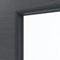 HÖRMANN Doppelflügeltür Schiefer Anthrazit Proline Concepto Mit Lichtausschnitt LA 11 Mit Zarge -Türen Verkauf 3.2 fluegeltueren concepto la 11 cross schiefer anthrazit 190224 detail la 1