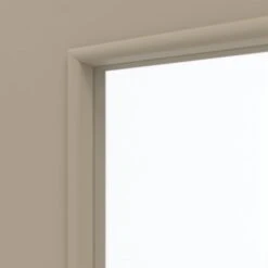 HÖRMANN Doppelflügeltür Ultramatt Taupe Proline Concepto Mit Lichtausschnitt LA 27 Mit Zarge -Türen Verkauf 3.2 fluegeltueren concepto la 27 ultramatt taupe 190186 detail la 2