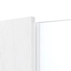 HÖRMANN Doppelflügeltür Pure 1 Esche Weiß Duradecor DesignLine Mit Lichtausschnitt Bandseite Mit Zarge -Türen Verkauf 3.2 fluegeltueren pure 1 b esche weiss 192164 detail la