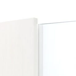 HÖRMANN Doppelflügeltür Pure 1 Gebürstetes Weiß Duradecor DesignLine Mit Lichtausschnitt Mittig Mit Zarge -Türen Verkauf 3.2 fluegeltueren pure 1 m gebuerstetes weiss 192205 detail la