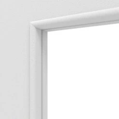 HÖRMANN Innentür Bütte Weiß Duradecor ProLine Mit Lichtausschnitt LA 24 Schlossseitig -Türen Verkauf 3.2 innentueren baseline duradecor glatt la 24 s buette weiss 211763 detail la