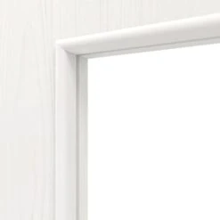 HÖRMANN Innentür Gebürstetes Weiß Duradecor ProLine Mit Lichtausschnitt LA 24 Bandseitig -Türen Verkauf 3.2 innentueren baseline duradecor struktur la 24 b gebuerstetes weiss 211696 detail la