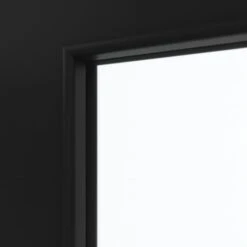 HÖRMANN Innentür Schwarz RAL 9005 Mattlack ProLine Mit Lichtausschnitt LA 24 Bandseitig -Türen Verkauf 3.2 innentueren baseline la 24 b ral9005 matt 224880 detail la
