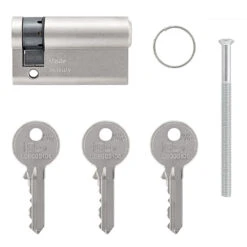 Hörmann Profil-Halbzylinder, 45,5 + 10 Mm, Links, TS 16 13 Hörmann Profil-Halbzylinder, 45,5 + 10 Mm, Links, TS 16 -Türen Verkauf 3014860 hoermann profil halbzylinder 45 5 10 mm links ts 16 lieferumfang einzeln