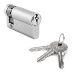 Hörmann Profil-Halbzylinder, 45,5 + 10 Mm, Links, TS 16 11 Hörmann Profil-Halbzylinder, 45,5 + 10 Mm, Links, TS 16 -Türen Verkauf 3014860 hoermann profil halbzylinder 45 5 10 mm links ts 16 mit schluessel