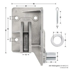 Hörmann Aufsetzstück, Beschlagsart N, Rechts 8 Hörmann Aufsetzstück, Beschlagsart N, Rechts -Türen Verkauf 3027694 hoermann aufsetzstueck beschlagsart n rechts bemassung 1