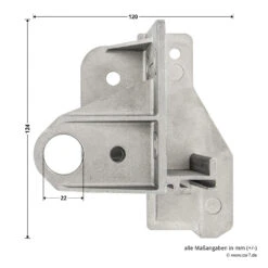 Hörmann Aufsetzstück, Beschlagsart N, Links 9 Hörmann Aufsetzstück, Beschlagsart N, Links -Türen Verkauf 3027708 hoermann aufsetzstueck beschlagsart n links bemassung 2