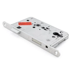 Hörmann Einsteck Rohrprofilschloss 1306 Für Nebentüren, PZ, Rechts -Türen Verkauf 3040516 hoermann einsteck rohrprofilschloss 1306 fuer nebentueren pz rechts perspektive bild 2