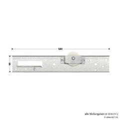 Hörmann Auslegerplatte, Beschlag L, Ausführung Rechts, Baureihe 30 -Türen Verkauf 3045747 hoermann auslegerplatte beschlag l ausfuehrung rechts baureihe 30 masse