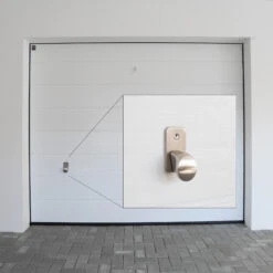 Hörmann Torgriffgarnitur, TS 42,5 Mm, Edelstahl Gebürstet, PZ -Türen Verkauf 3059741 hoermann torgriffgarnitur ts 425 mm edelstahl gebuerstet pz anwendungsbeispiel