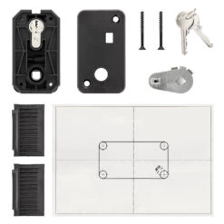 Hörmann Schloss PZ, TS 42,5 Mm Inkl. Zylinder -Türen Verkauf 3088641 hoermann schloss pz ts 425 mm inkl zylinder montageskizze